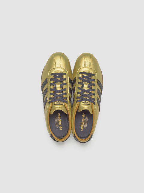 WMNS Tokyo Decon Sneaker in Gold Metallic & Core Black