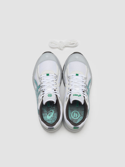 x Hidden NY GEL-VENTURE 6 SHIELD Sneaker in White & Wasabi