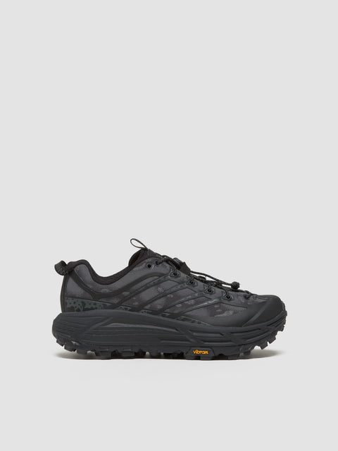 Mafate Three2 Sneaker in Black & Carbon Black