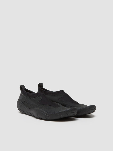 Aqua Turf Sneaker in Black & Off Noir