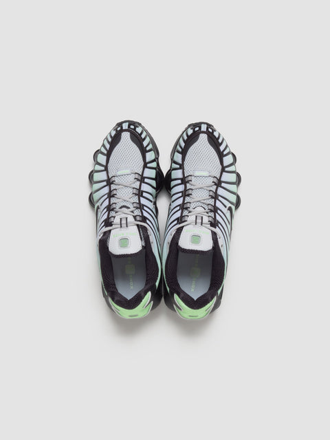 Shox TL Sneaker in Vapor Green & Black