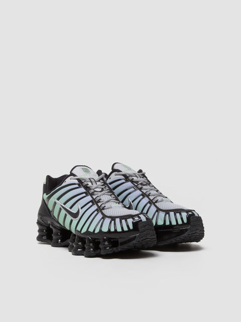 Shox TL Sneaker in Vapor Green & Black