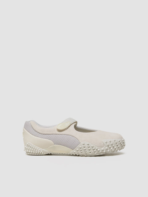 Mostro Fey Premium Sneaker in Warm White & Vapor Gray