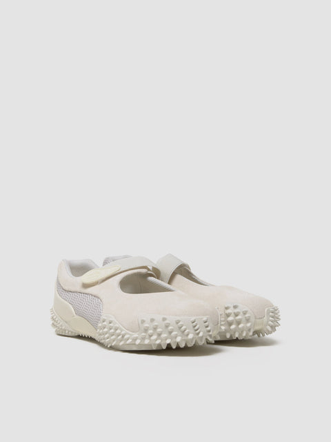 Mostro Fey Premium Sneaker in Warm White & Vapor Gray