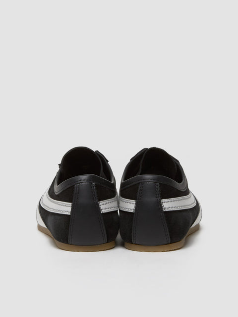 Women's Suede Sneaker in Black