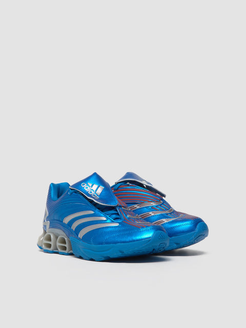 Predator Megaride Sneaker in Shock Blue & Silver Metallic