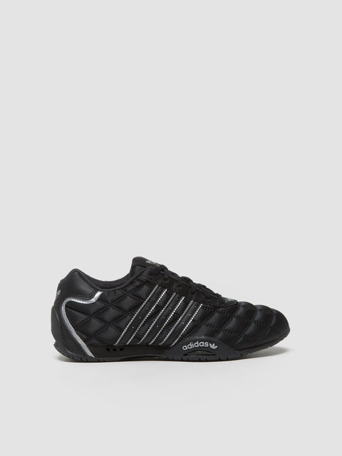 WMNS Adiracer LT Sneaker in Core Black & Silver Metallic
