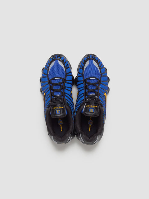 Shox TL Sneaker in Black & Varsity Maize