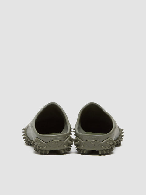 x Louis-Gabriel Nouchi Mostro Mule in Dark Olive