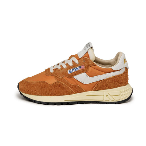 Reelwind Low W *Nylon / Hairy Suede / Cracked Leather*