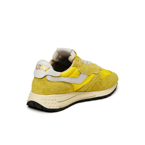 Reelwind Low W *Nylon / Hairy Suede / Cracked Leather*
