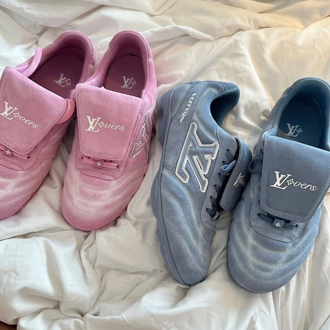 Kick Off Summer with Style — Oddys Presents the LV Footprint Soccer Sneaker