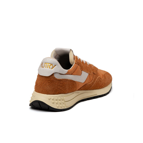 Reelwind Low *Nylon / Hairy Suede / Cracked Leather*