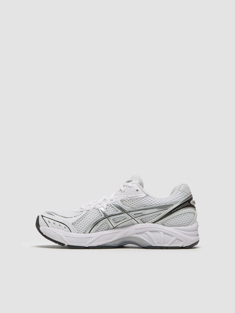 GT-2160 Sneaker in White & Pure Silver