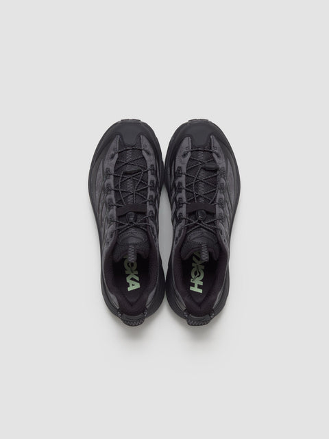 Mafate Three2 Sneaker in Black & Carbon Black
