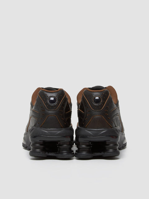 Shox Ride 2 Premium Sneaker in Black & British Tan