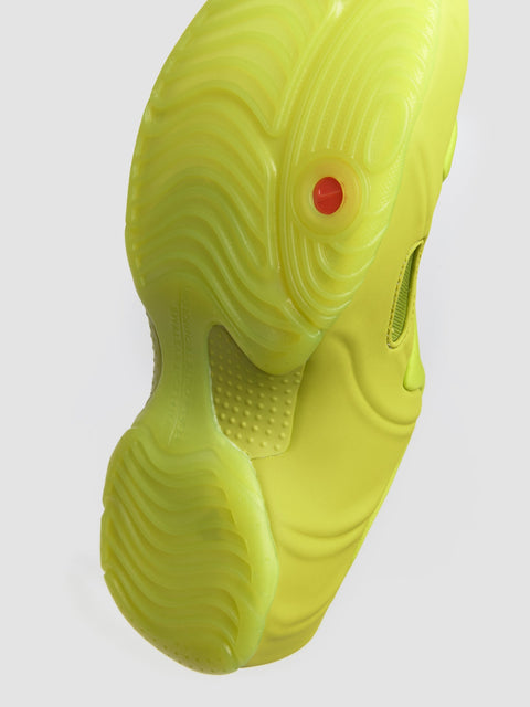 Clogposite Slide in Bright Cactus & Picante Red
