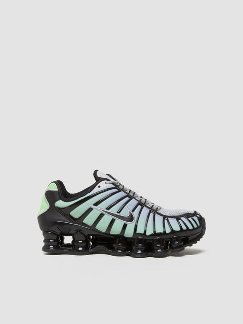 Shox TL Sneaker in Vapor Green & Black