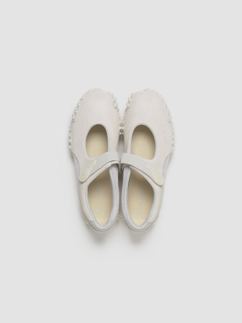 Mostro Fey Premium Sneaker in Warm White & Vapor Gray
