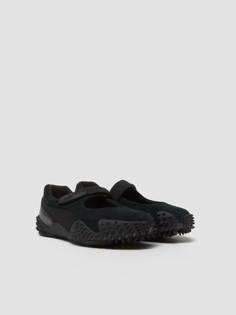 Mostro Fey Premium Sneaker in Black & Cool Dark Gray