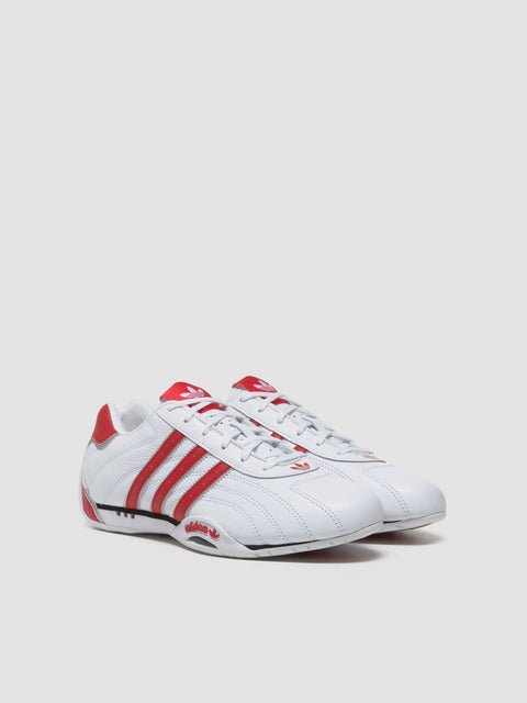 Adiracer LT Sneaker in Cloud White & Better Scarlet