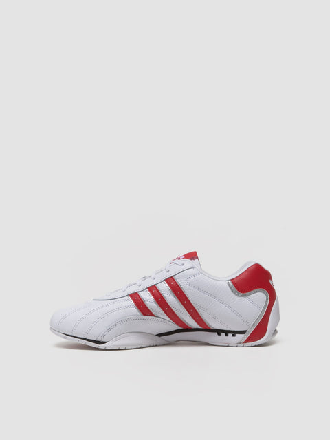 Adiracer LT Sneaker in Cloud White & Better Scarlet
