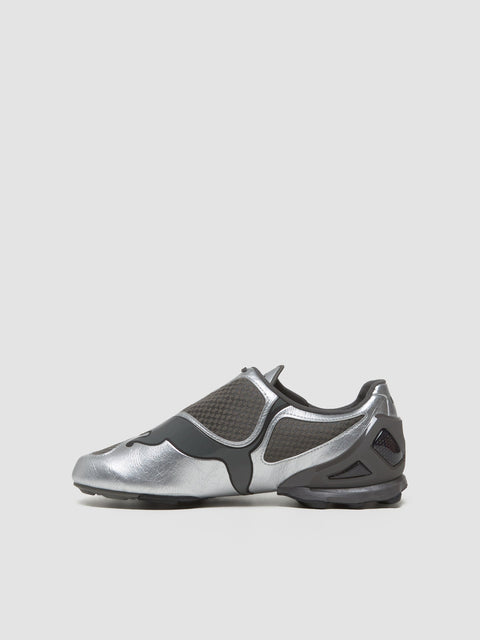 V-S1 Metallic Sneaker in Gray & Black