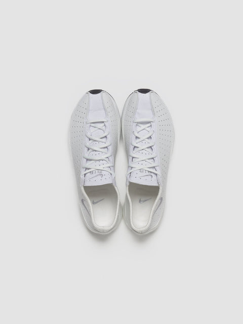 WMNS Air Superfly Sneaker in Summit White & Metallic Silver