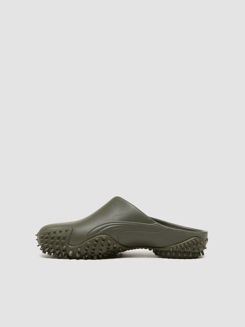 x Louis-Gabriel Nouchi Mostro Mule in Dark Olive