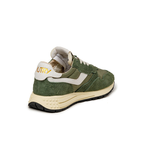 Reelwind Low W *Nylon / Hairy Suede / Cracked Leather*