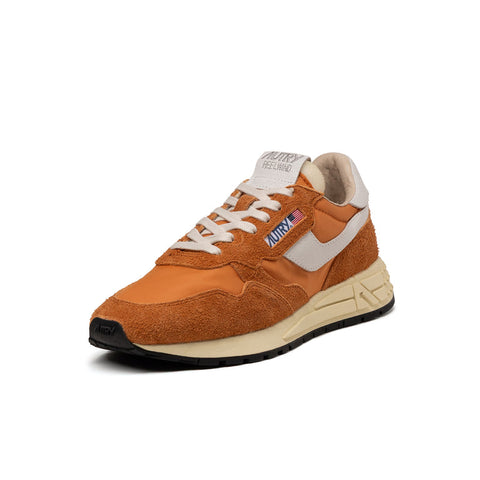 Reelwind Low *Nylon / Hairy Suede / Cracked Leather*