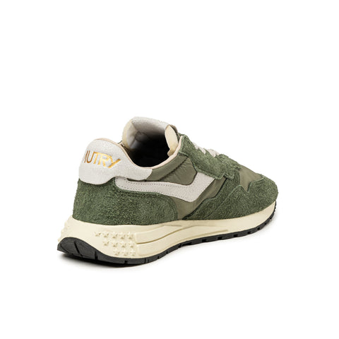 Reelwind Low *Nylon / Hairy Suede / Cracked Leather*