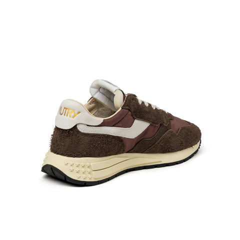 Reelwind Low *Nylon / Hairy Suede / Cracked Leather*