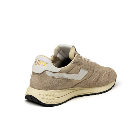 Reelwind Low *Nylon / Hairy Suede / Cracked Leather*