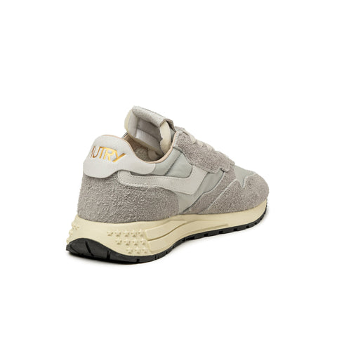 Reelwind Low *Nylon / Hairy Suede / Cracked Leather*
