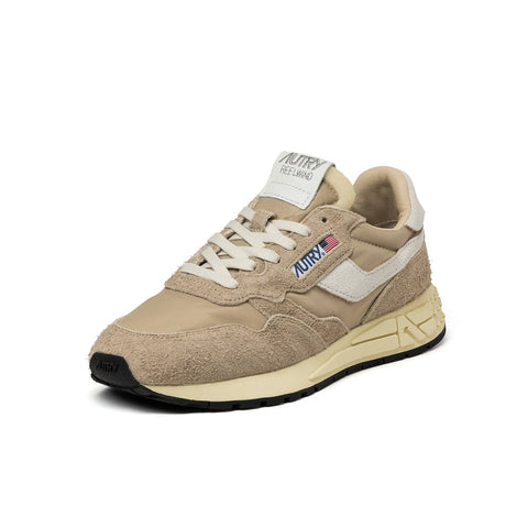 Reelwind Low *Nylon / Hairy Suede / Cracked Leather*