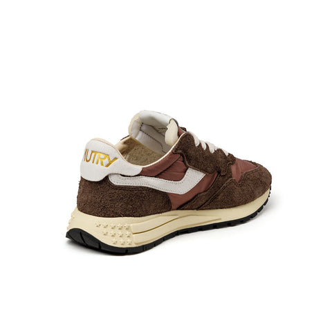 Reelwind Low W *Nylon / Hairy Suede / Cracked Leather*