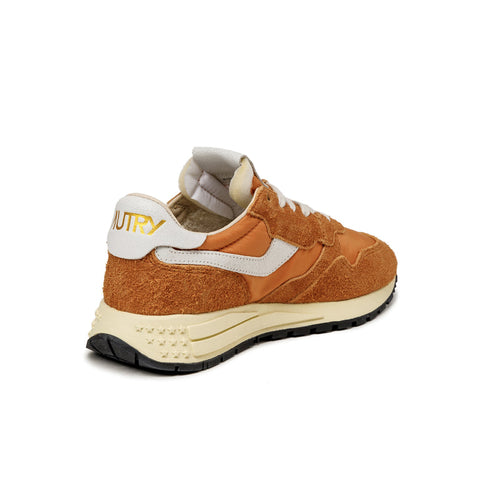 Reelwind Low W *Nylon / Hairy Suede / Cracked Leather*