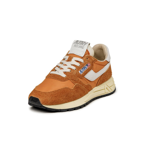 Reelwind Low W *Nylon / Hairy Suede / Cracked Leather*