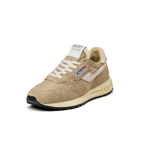 Reelwind Low W *Nylon / Hairy Suede / Cracked Leather*